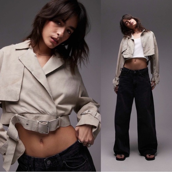 Aritzia Jackets & Blazers - New Allsaints Ophelia suede jacket